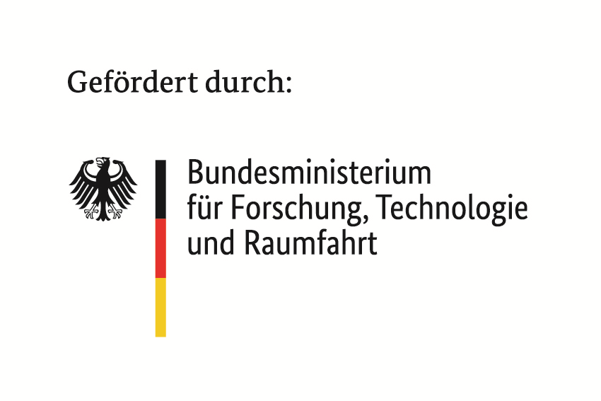Förderhinweis des Bundesministerium für Forschung, Technologie und Raumfahrt